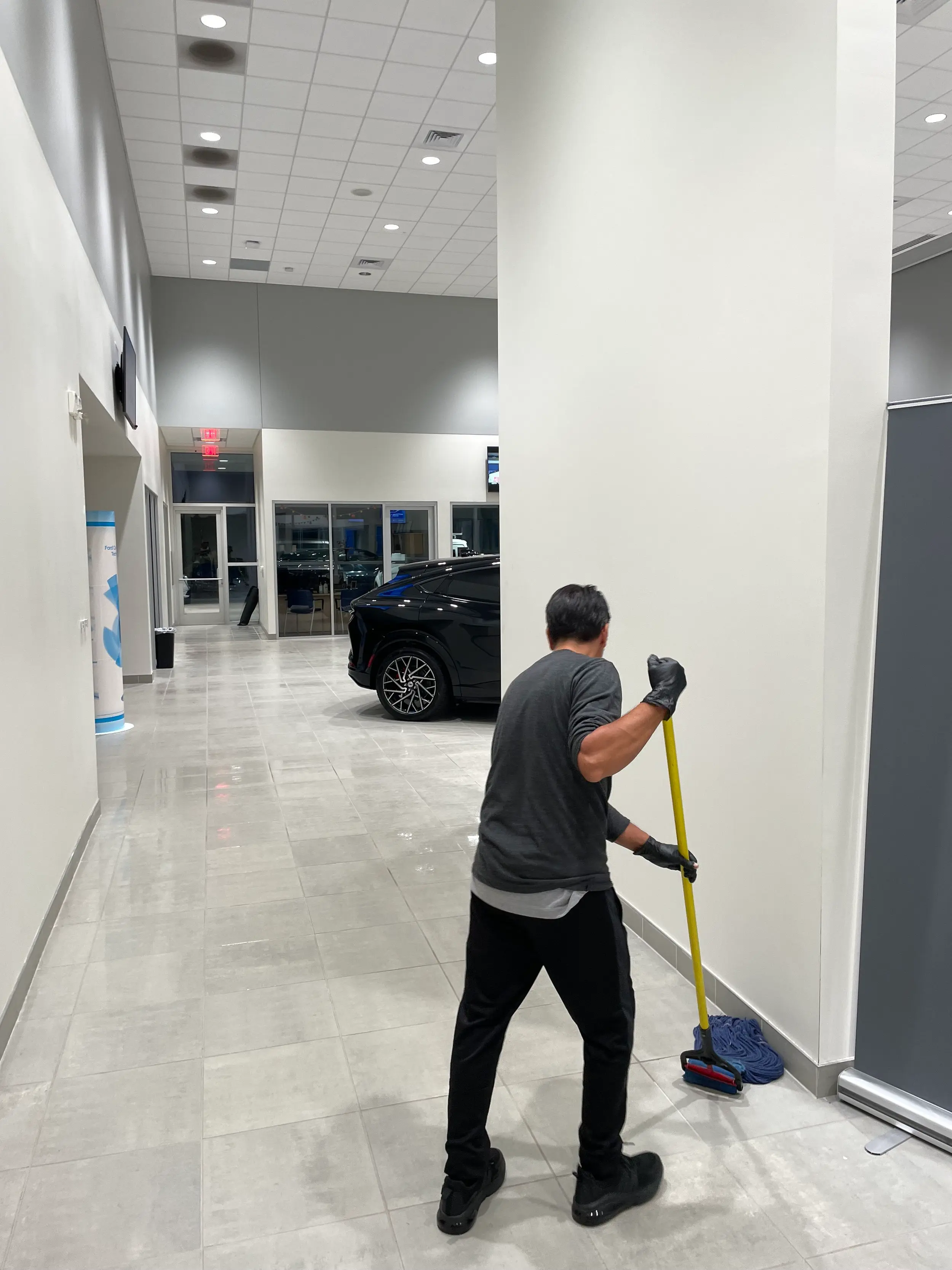 Dealership customer lounge