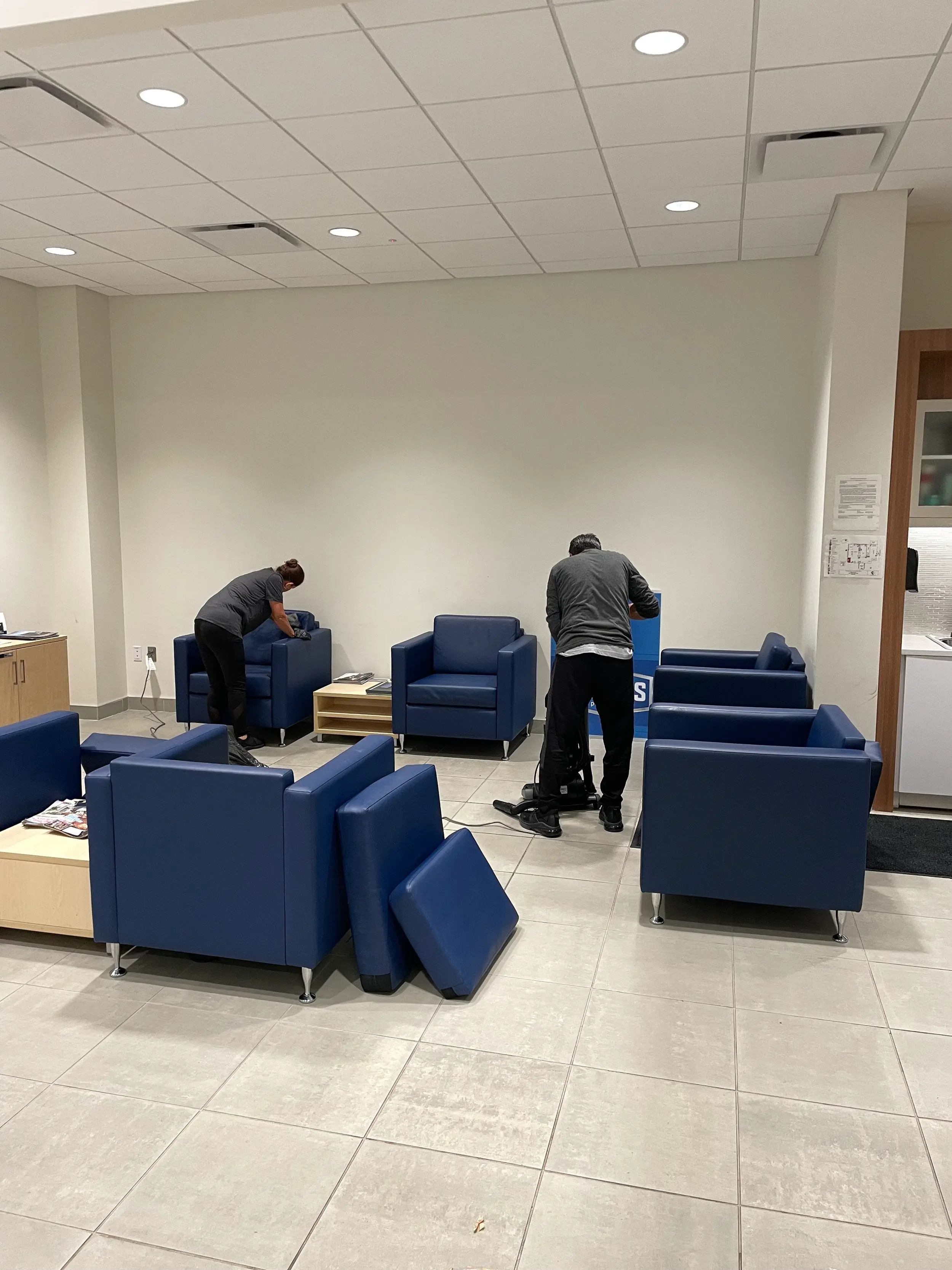 Customer area lobby cleaning in Charlotte, NC